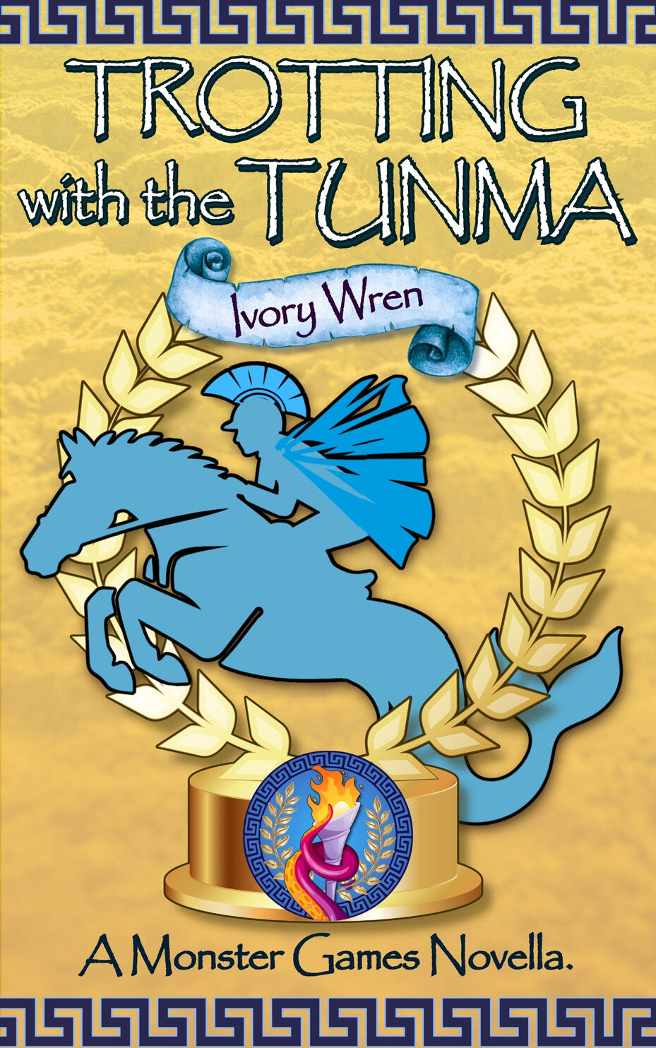 Trotting with the Tunma Cover for Trotting with the Tunma by Ivory Wren